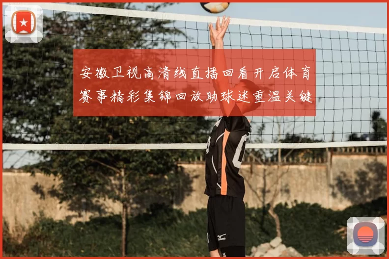 安徽卫视高清线直播回看开启体育赛事精彩集锦回放助球迷重温关键瞬间