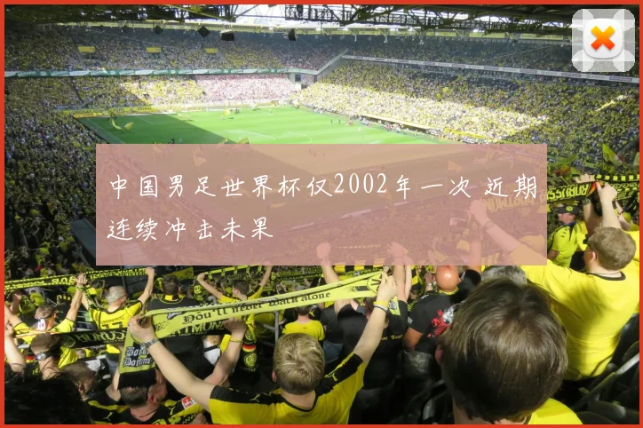 中国男足世界杯仅2002年一次 近期连续冲击未果